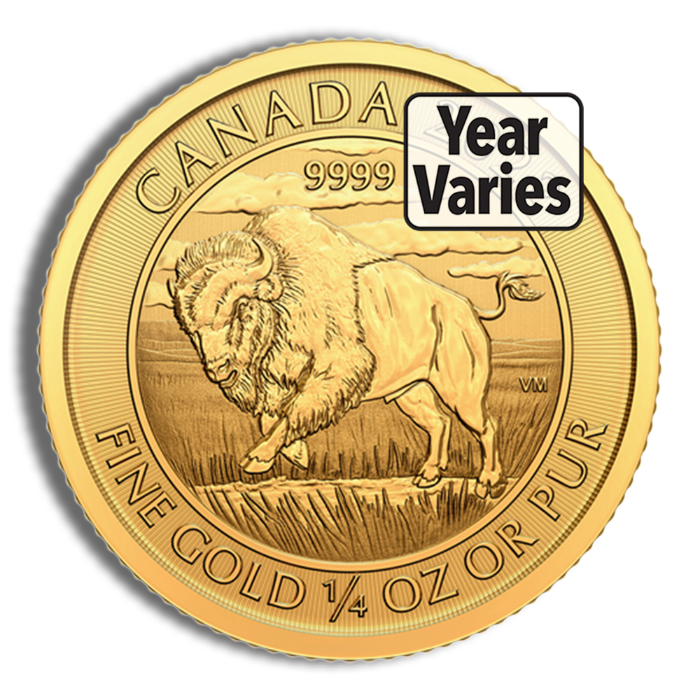 Canadian 1/4 oz Gold Coin (Year/Design Varies) Canadian 1/4 oz Gold Coin (Year/Design Varies) - Image 1