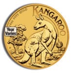 1/4 oz Australian Kangaroo/Nugget Gold Coin (Year Varies)