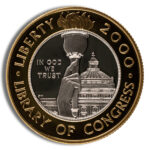 2000-W $10 Library of Congress Bimetallic Coin - Proof (Box/COA) - Image 3