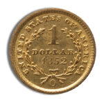 $1 Gold Liberty Type 1 - AU - Image 2