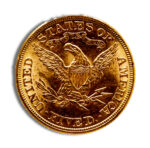 $5 Gold Liberty Half Eagle - BU - Image 2