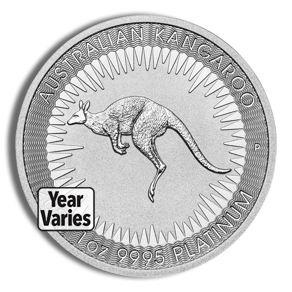 Platinum Kangaroo - 1 oz (Year Varies) Platinum Kangaroo - 1 oz (Year Varies) - Image 1