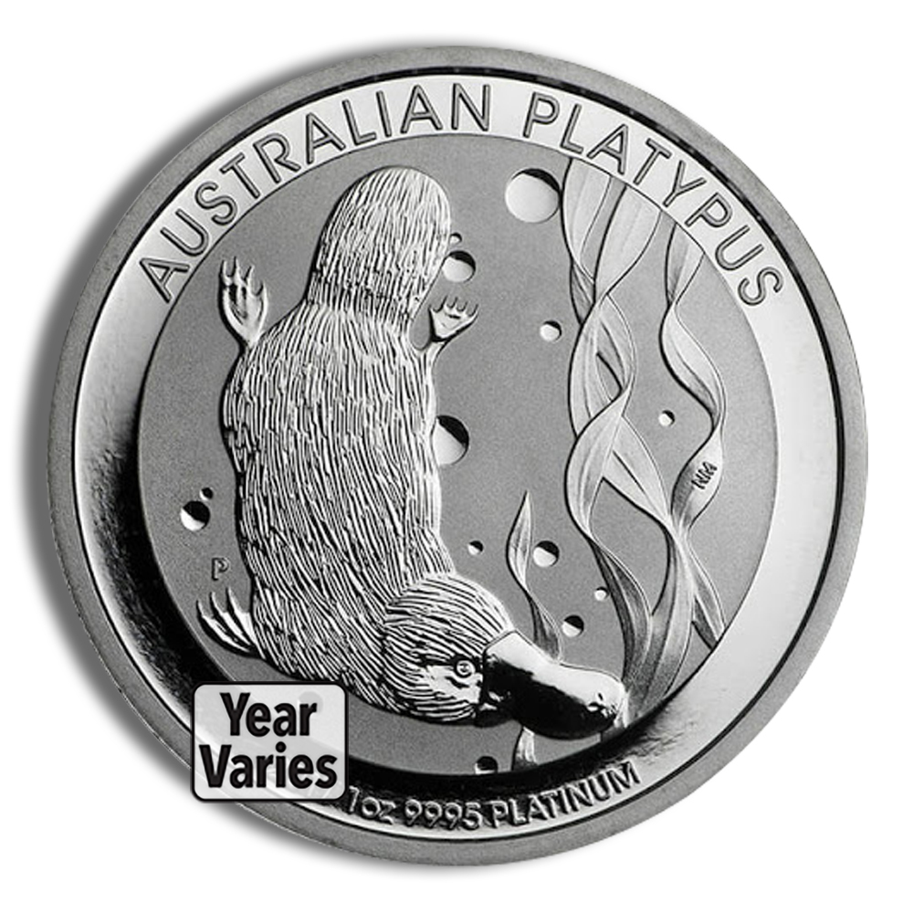 Platinum Platypus - 1 oz (Year Varies) Platinum Platypus - 1 oz (Year Varies) - Image 1