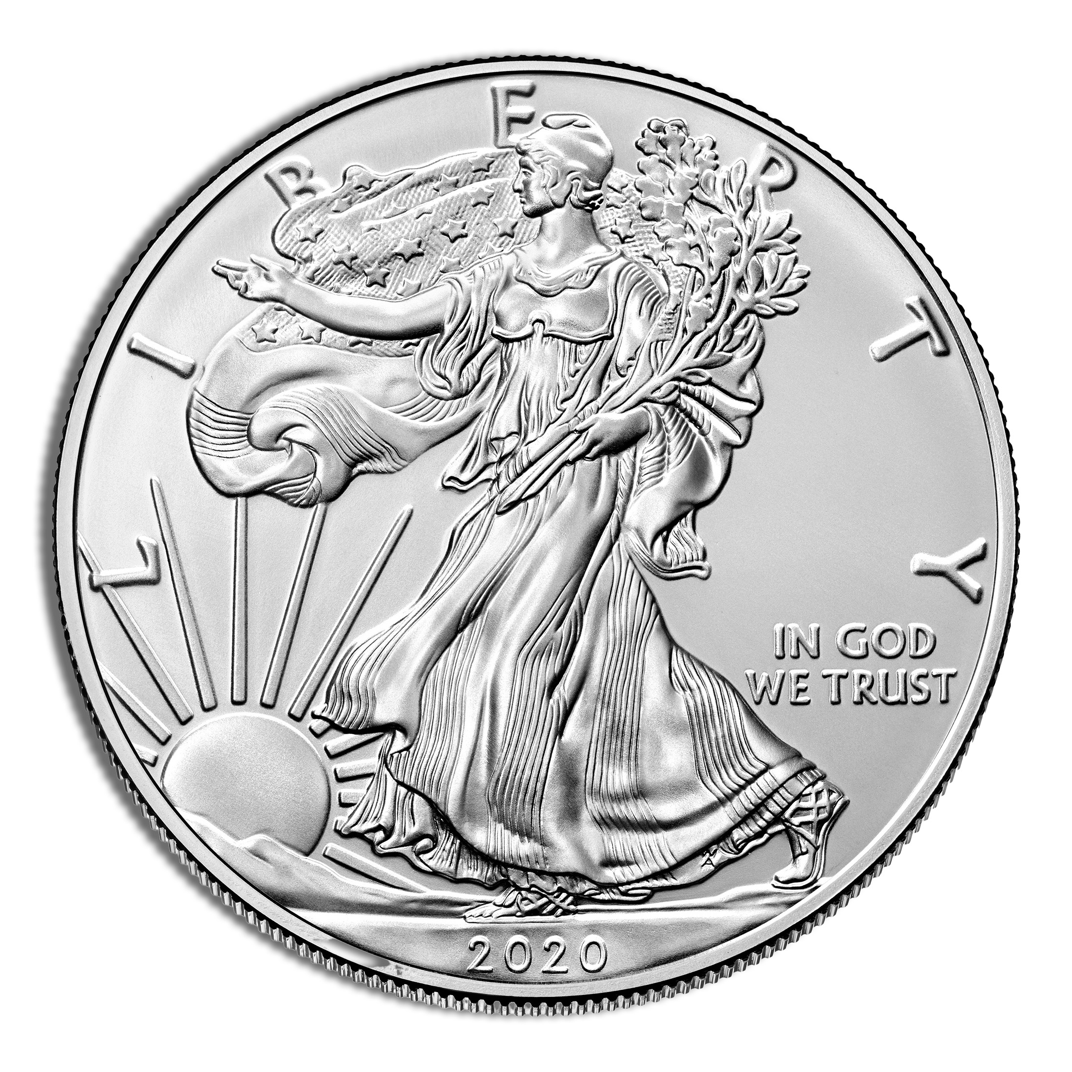 2020 Silver American Eagle - BU 2020 Silver American Eagle - BU - Image 1