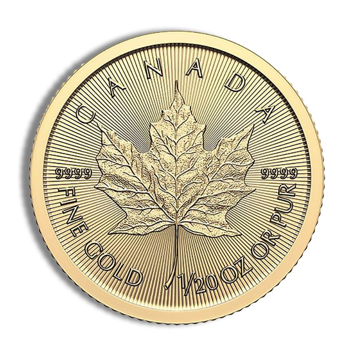 1/20 oz Gold Maple Leaf (Year Varies - Sealed) 1/20 oz Gold Maple Leaf (Year Varies - Sealed) - Image 1