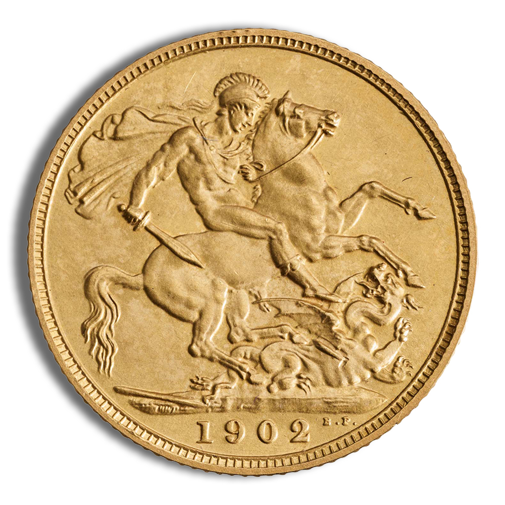 Britain 1 Sovereign - King (1901-1952) Britain 1 Sovereign - King (1901-1952) - Image 1