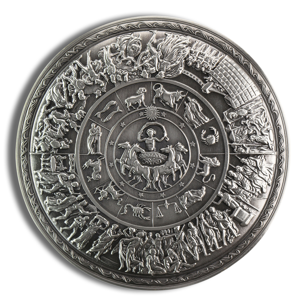 Kilo Silver South Korea Shield of Achilles Stacker Kilo Silver South Korea Shield of Achilles Stacker - Image 1