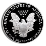 1996-P Proof Silver Eagle with Box & COA - Image 3