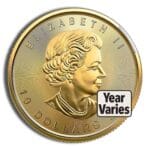 1/4 oz Gold Maple Leaf - Sealed (Year Varies) - Image 2