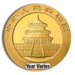 8 gram China Gold Panda - BU - Sealed (Year Varies) - Image 2
