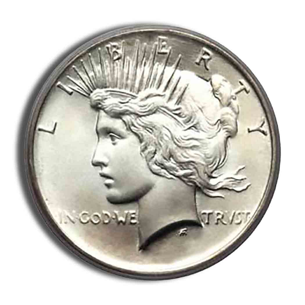 Peace Silver Dollar - Slider Peace Silver Dollar - Slider - Image 1