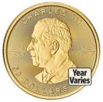 1 oz .9999 Gold Maple Leaf (Year Varies) - Image 3