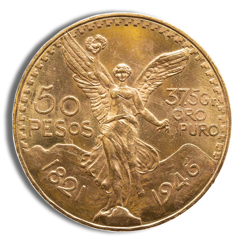 1946 Mexico Gold 50 Peso BU 1946 Mexico Gold 50 Peso BU - Image 1