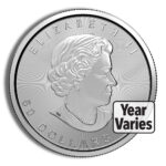 1 oz Palladium Maple Leaf - BU (Date Varies) - Image 2