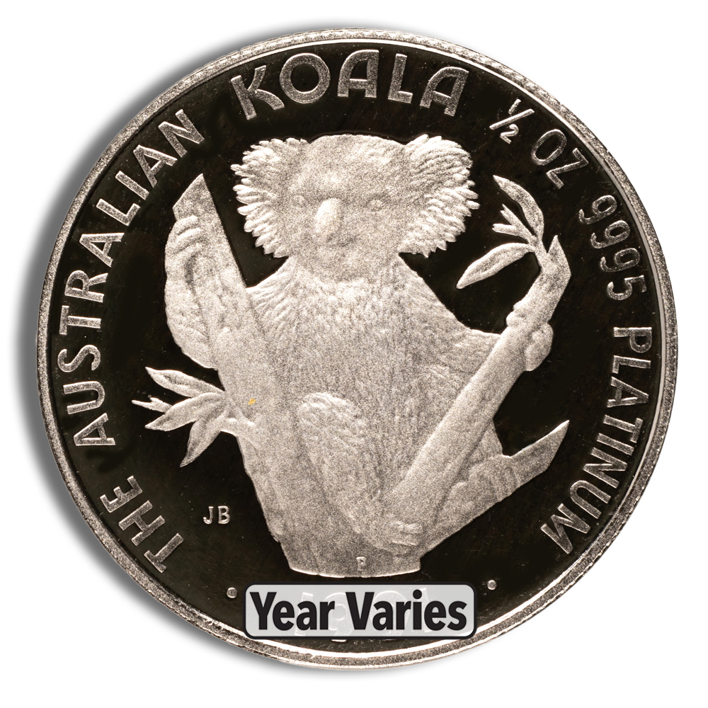Platinum Koala - 1/2 oz (Year Varies) Platinum Koala - 1/2 oz (Year Varies) - Image 1