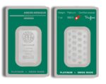 1 oz Platinum Bar - Brand Varies (Carded) - Image 2