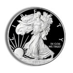 2017-W Proof Silver Eagle with Box & COA