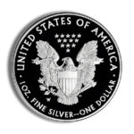 2017-W Proof Silver Eagle with Box & COA - Image 2