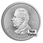 1 oz Canadian Silver Maple Leaf - Sealed Box (Year Varies) - Image 3