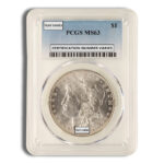 Pre-1921 Morgan Dollar - PCGS MS63