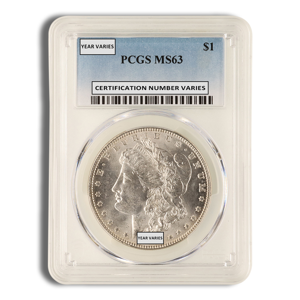 Pre-1921 Morgan Dollar - PCGS MS63 Pre-1921 Morgan Dollar - PCGS MS63 - Image 1