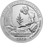 2020 5 oz ATB Marsh-Billings-Rockefeller Silver Coin - BU