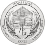 2015 5 oz ATB Homestead Silver Coin - BU