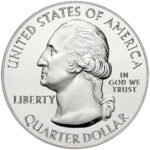 2014 5 oz ATB Arches Silver Coin - BU - Image 2