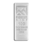 100 oz Silver Bar - Frontier Mint (Frosted)