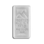 1 Kilo Silver Bar - Frontier Mint (Frosted)
