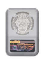 1988-D $1 Olympic Silver Commem - NGC MS70 - Image 2