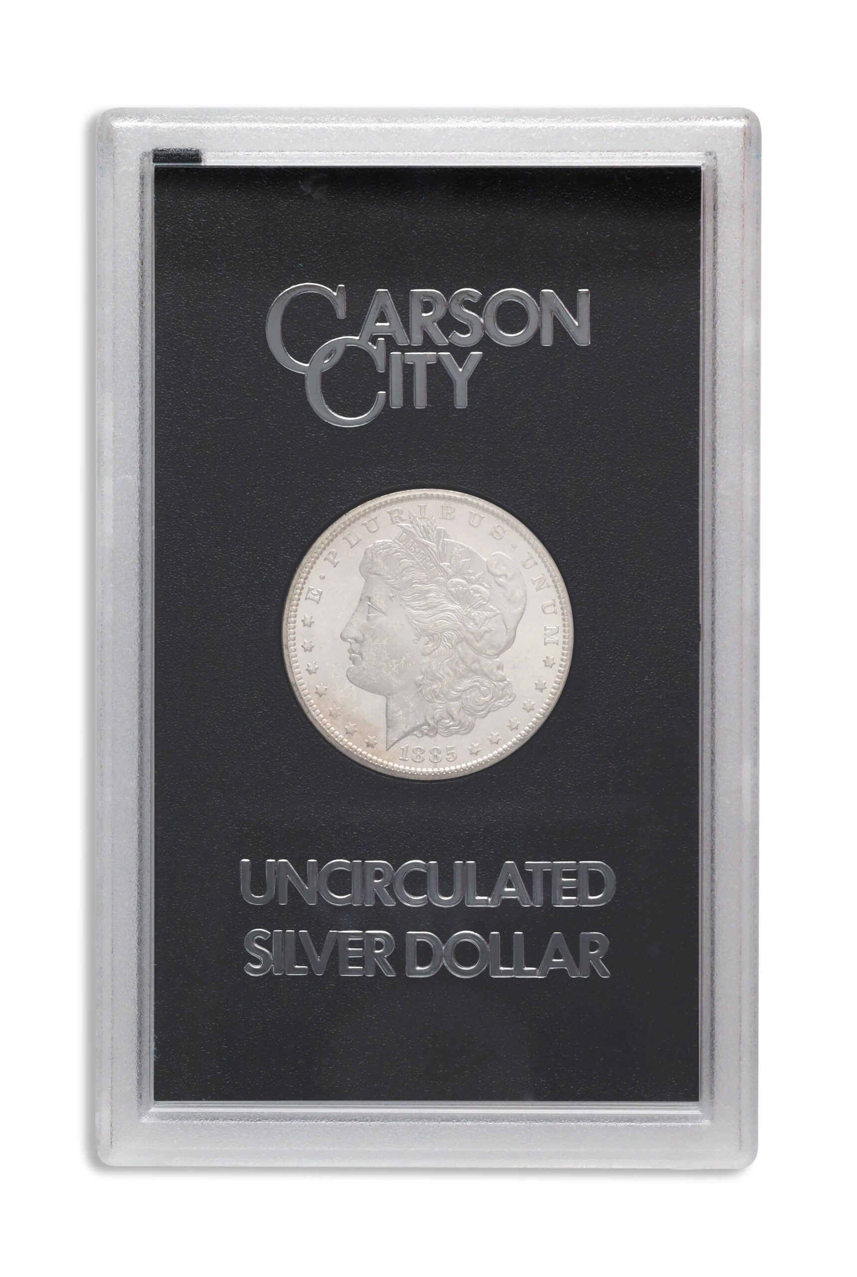 1885-CC GSA Morgan Dollar w/Box & COA 1885-CC GSA Morgan Dollar w/Box & COA - Image 1