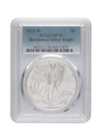 2022-W Burnished Silver Eagle PCGS SP70