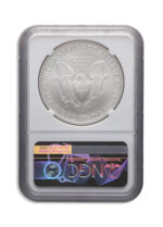 2007-W Burnished Silver Eagle NGC MS70 ER - Image 2