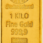 1 kilo Gold Bar - Argor-Heraeus (Cast)