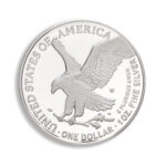 2023-W Proof Silver Eagle with Box & COA - Image 3