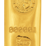5 oz Gold Bar - Perth Mint (Cast)