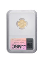 1992 1/10 oz Gold Eagle $5 NGC MS70 - Image 2