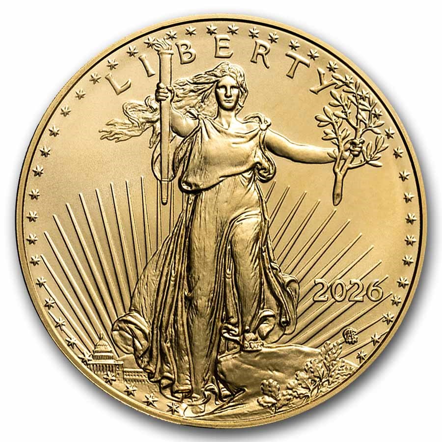 2026 1 oz Gold Eagle - BU 2026 1 oz Gold Eagle - BU - Image 1