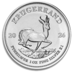 2026 1 oz Silver Krugerrand - BU