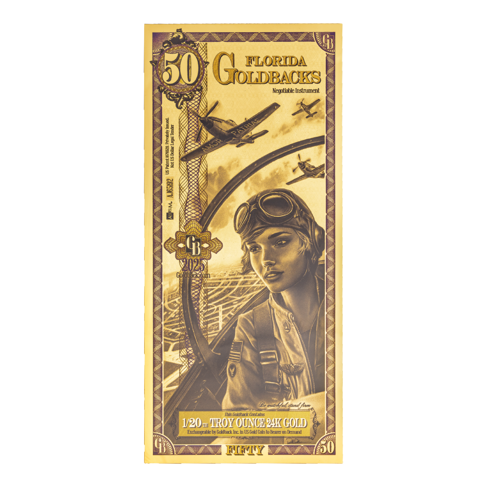 Florida 50 Goldback Florida 50 Goldback - Image 1