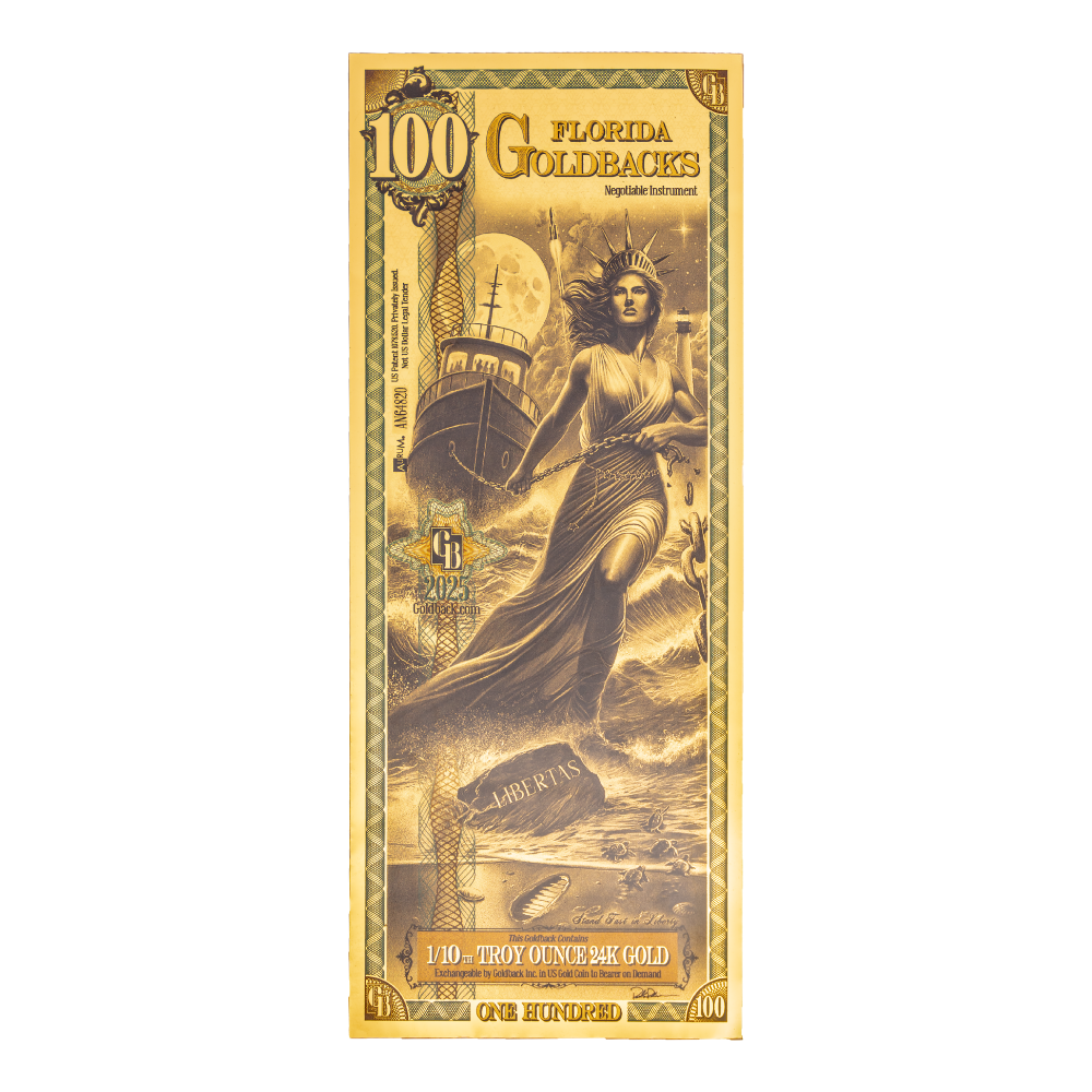 Florida 100 Goldback Florida 100 Goldback - Image 1