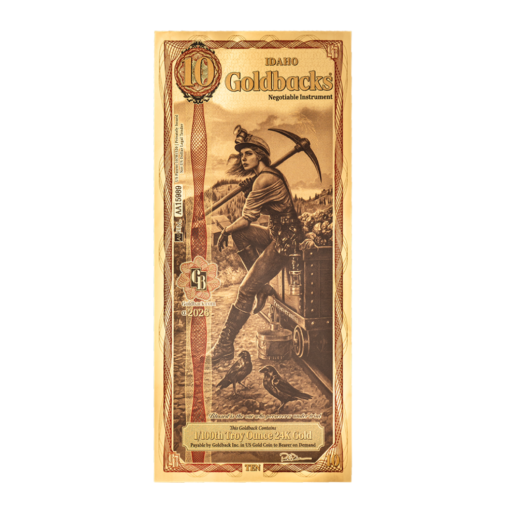 Idaho 10 Goldback Idaho 10 Goldback - Image 1