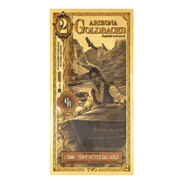 Arizona 2 Goldback