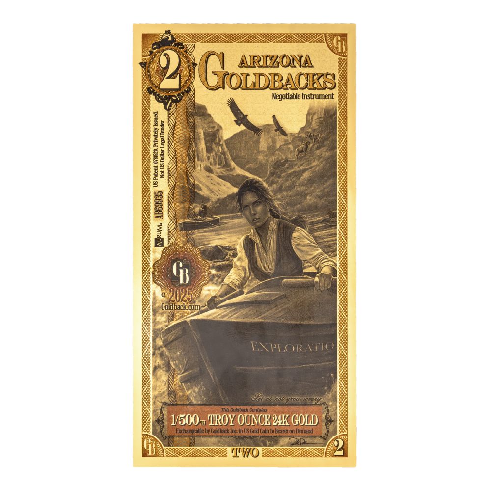 Arizona 2 Goldback Arizona 2 Goldback - Image 1