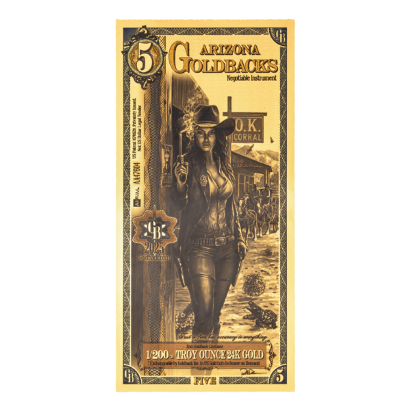 Arizona 5 Goldback