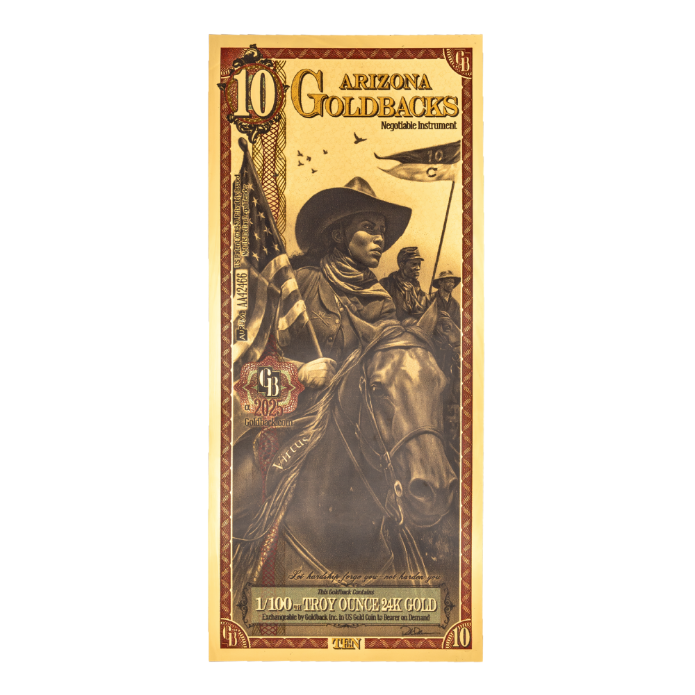 Arizona 10 Goldback Arizona 10 Goldback - Image 1