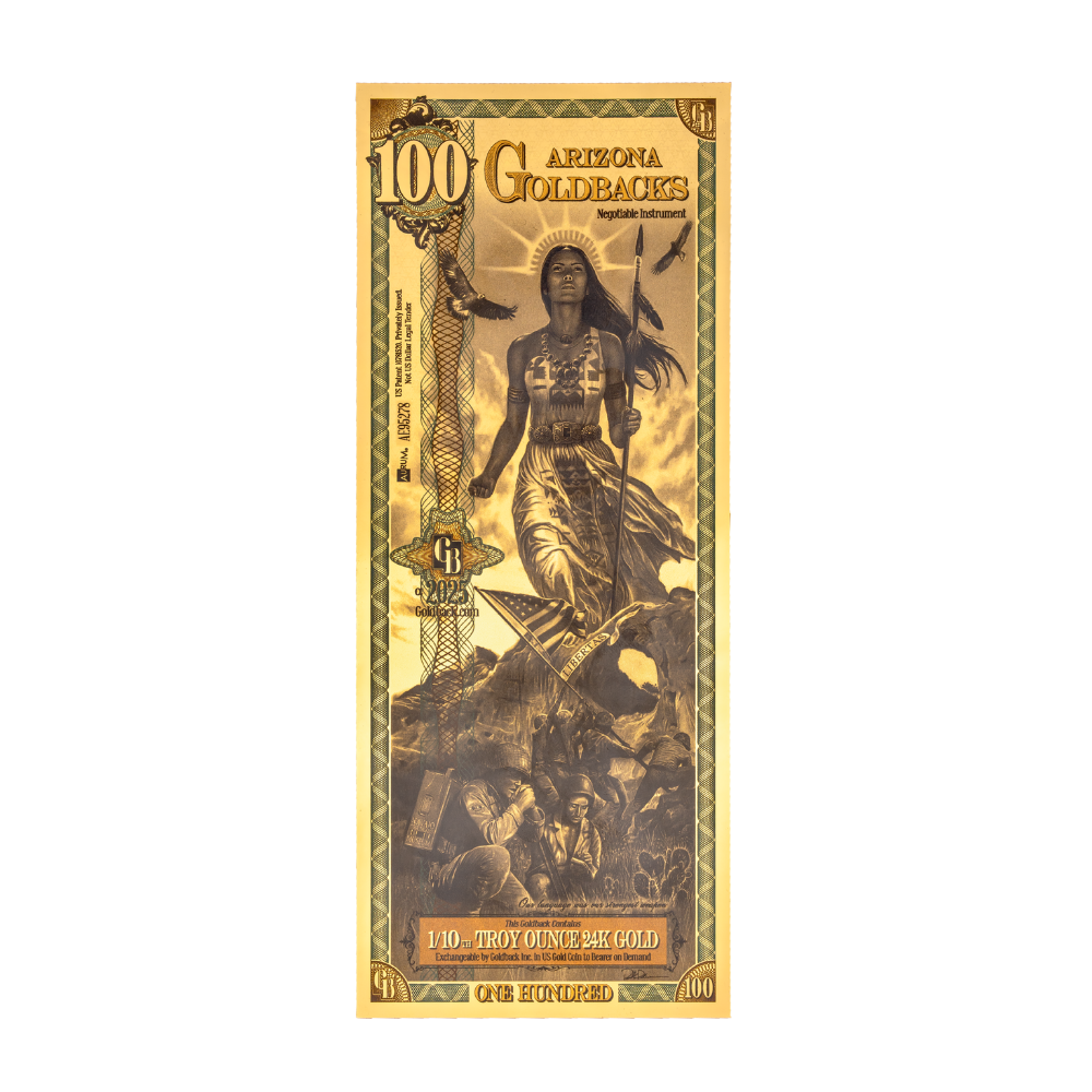 Arizona 100 Goldback Arizona 100 Goldback - Image 1