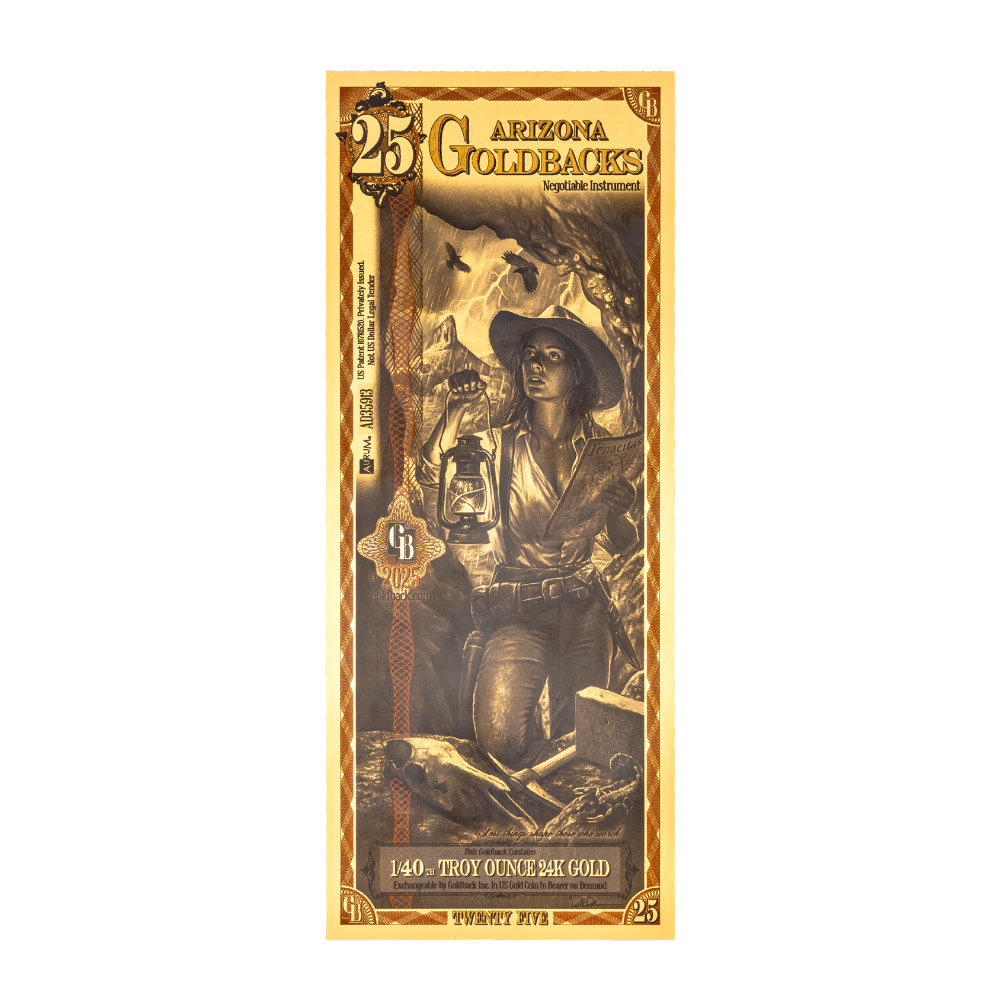 Arizona 25 Goldback Arizona 25 Goldback - Image 1
