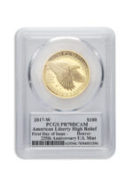 2017-W American Liberty High Relief Gold Coin PCGS PR70 FS - Image 2
